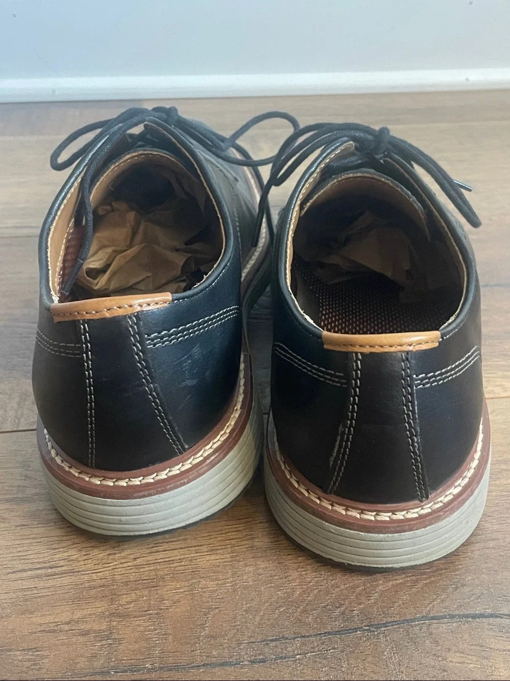 Johnston & Murphy Upton Leather Oxfords Size 9
